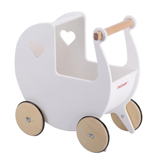 Moover Dolls Pram - White