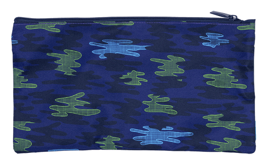 Twin Zip Pencil Case - Robo Shark