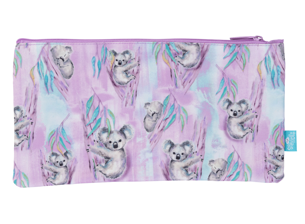 Twin Zip Pencil Case - Koala Haven