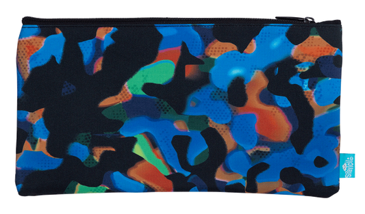 Twin Zip Pencil Case - Virtual Camo