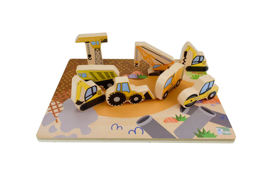 Construction Vehicle Chunky Puzzle