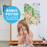 Magnetic Zoo Animals