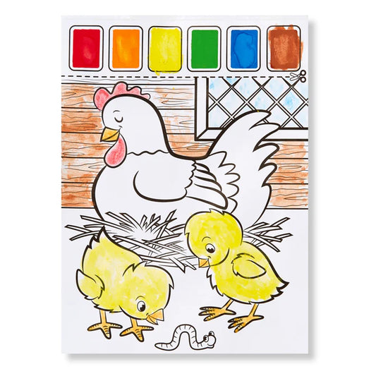 My First Paint with Water - Farm Animals