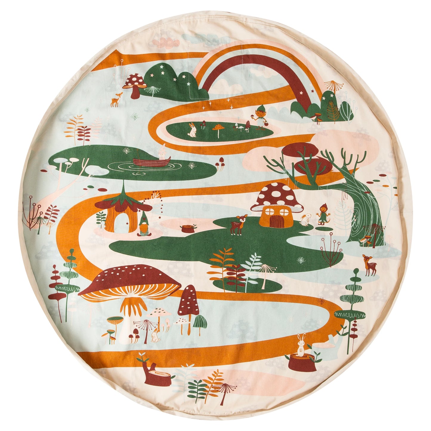Woodfolk Wonderland Printed Play Pouch