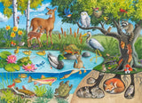 Animals above and Below Puzzle 60pc