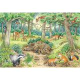 Animals in the Forest Puzzle 2x12pc