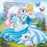 Disney Belle Cinderella Rapunzel Puzzle 3x49 Pieces