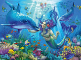 Underwater Paradise Glow in the Dark Puzzle - 200 piece