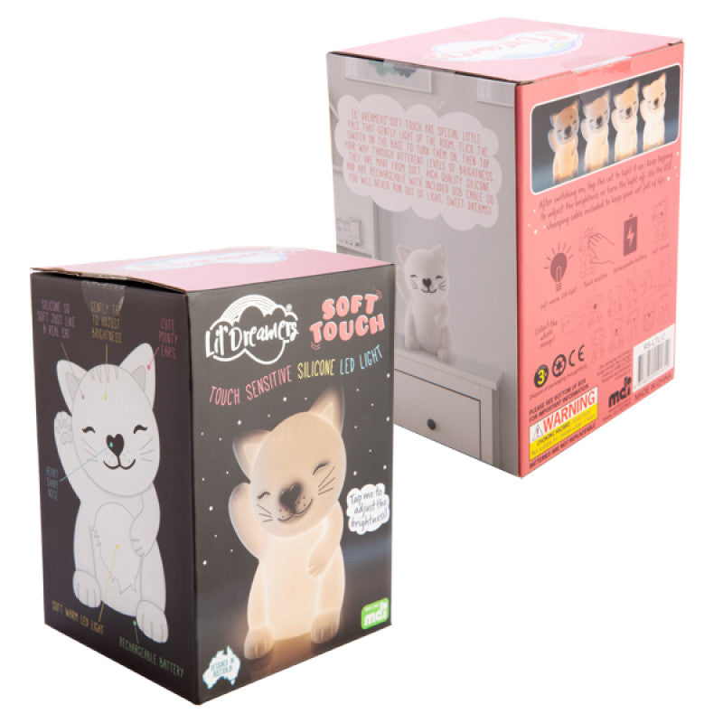 Soft Touch LED Lamp - Cat