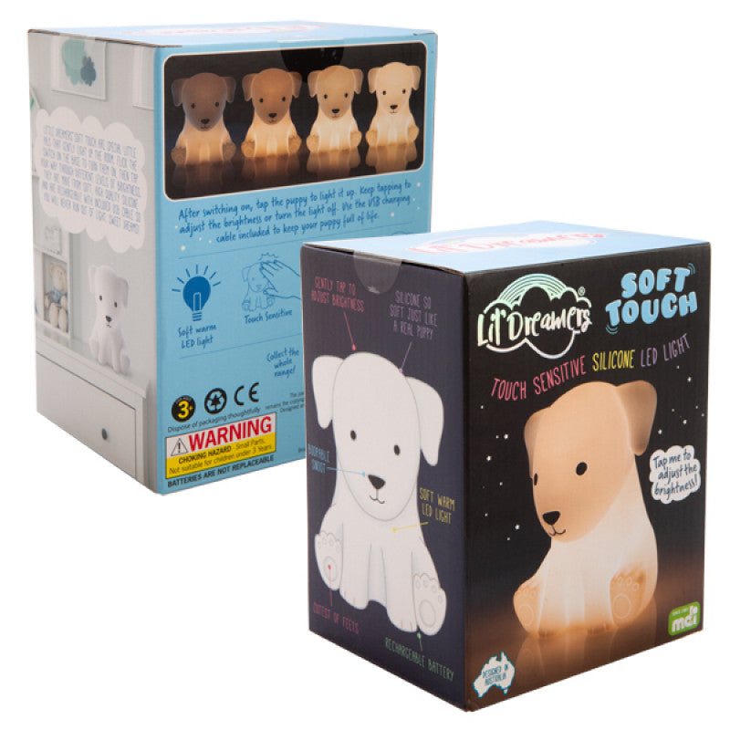 Soft Touch LED Lamp - Dog