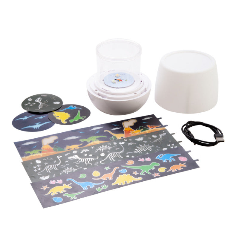 Rotating LED Projector Night Light - Dino