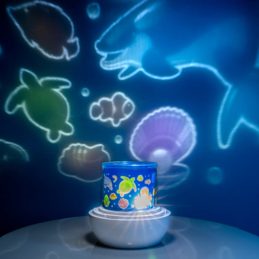 Rotating LED Projector Night Light - Sea Animals