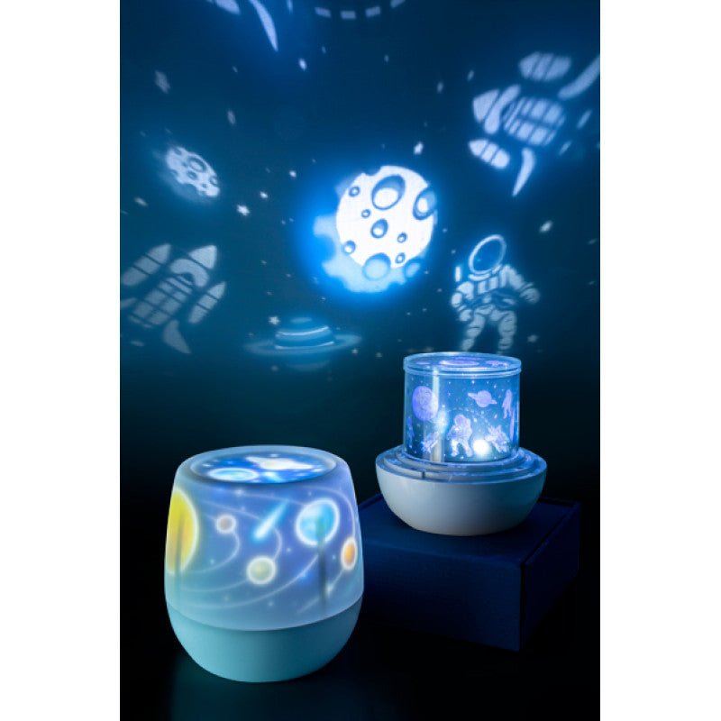 Rotating LED Projector Night Light - Space