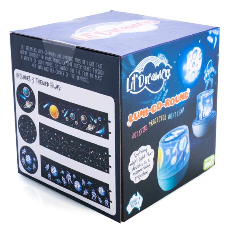 Rotating LED Projector Night Light - Space