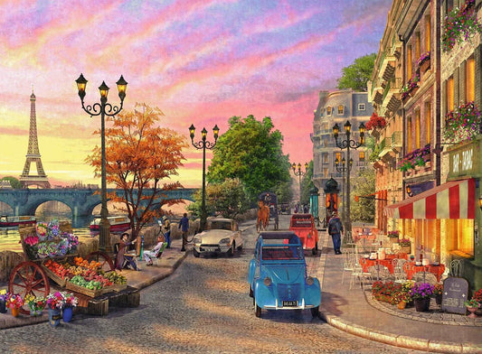 A Paris Evening Puzzle - 500 piece