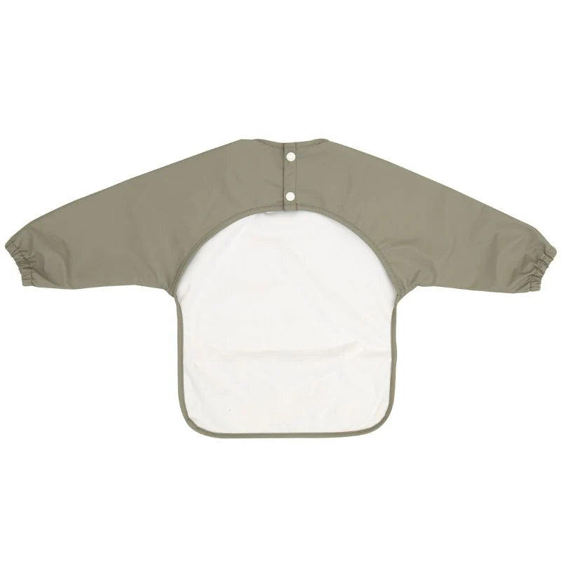 Recycled Long Sleeve Bib - Two-tone Sage