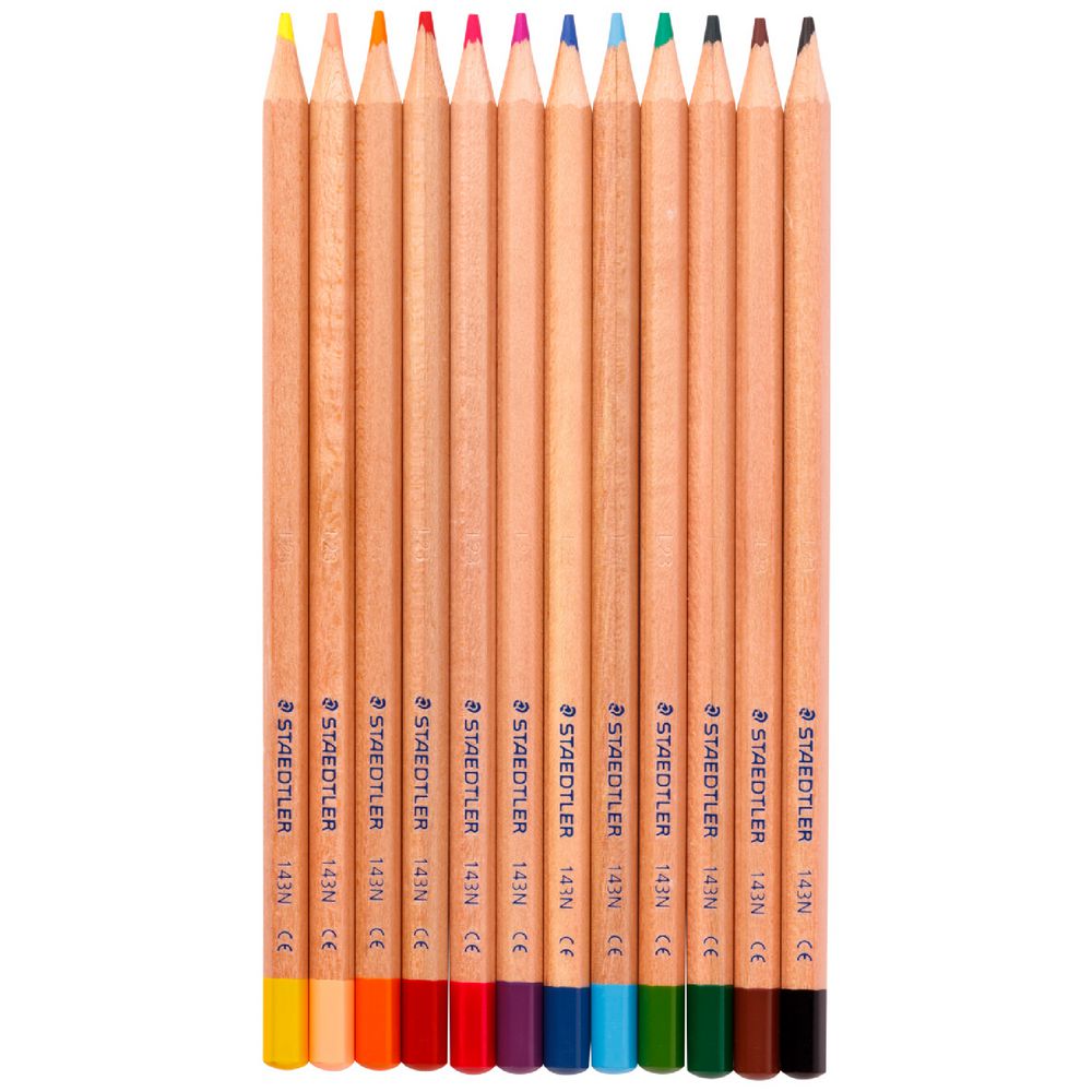 Staedtler Natural Colour Pencils 12 Pack