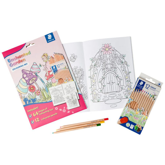 Staedtler Colouring Set Enchanted Garden