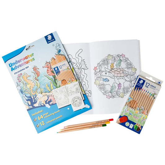 Staedtler Colouring Set Underwater Adventures