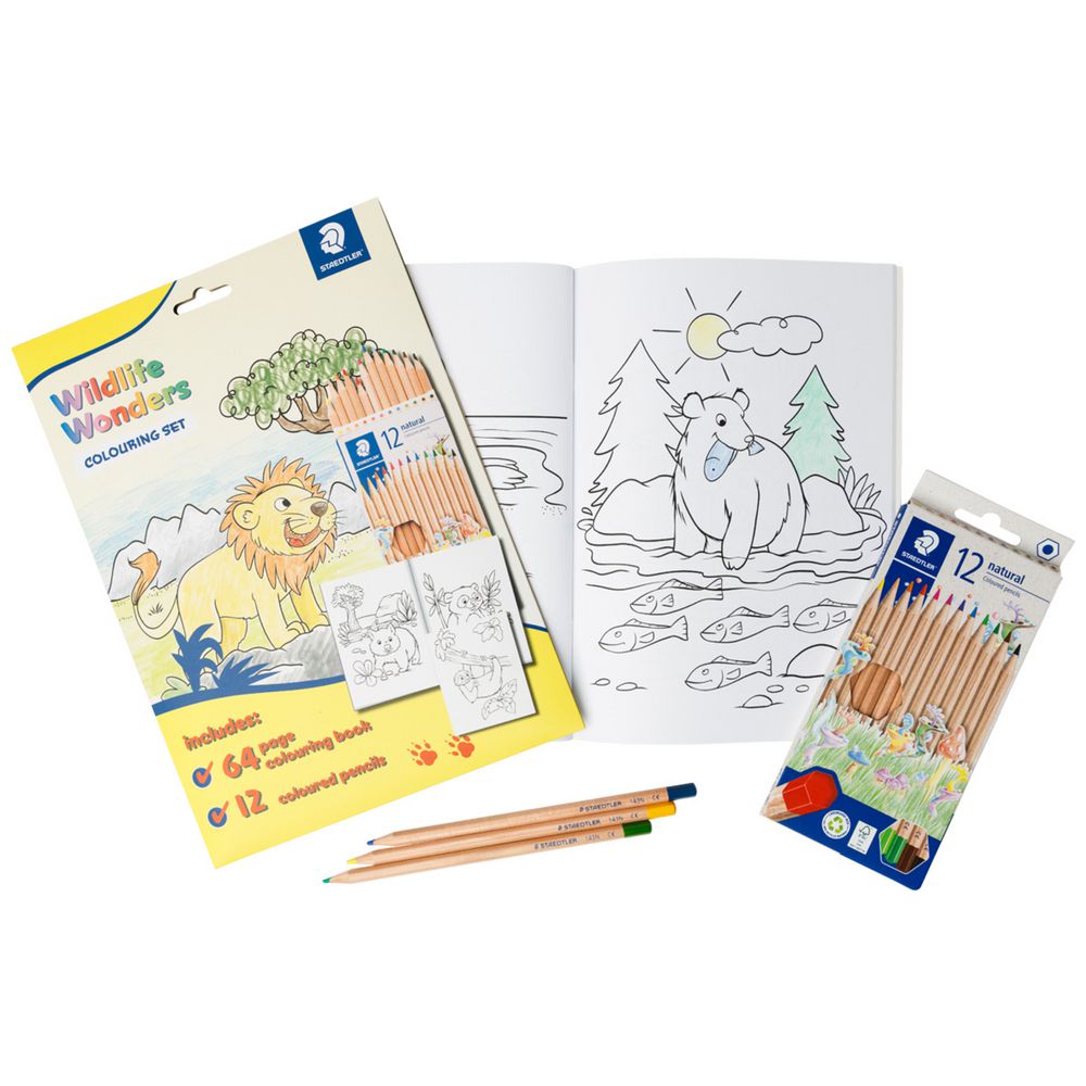 Staedtler Colouring Set Wildlife Wonders