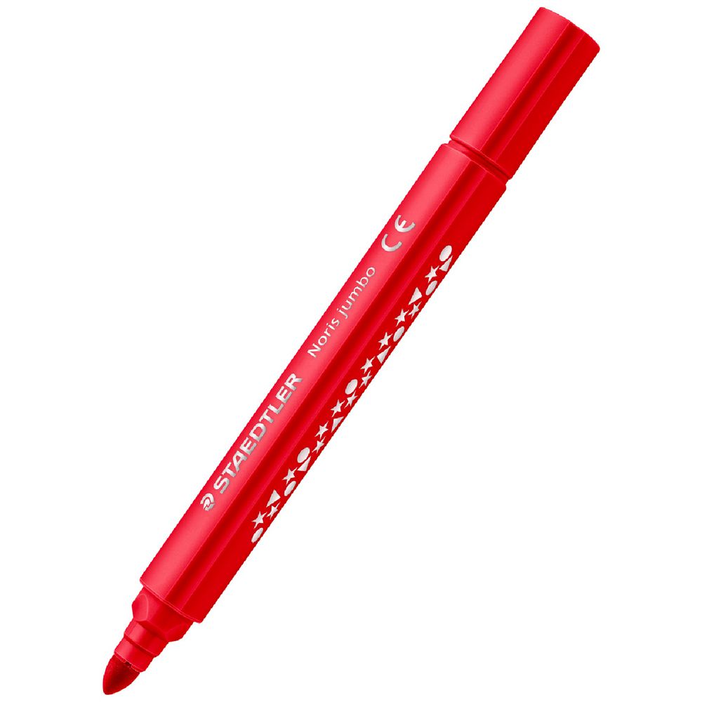 Staedtler Noris Jumbo Fibre Tip Markers 12 Pack