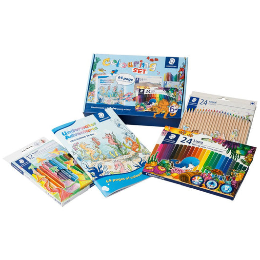 Staedtler Noris Large Colouring Set Underwater Adventures