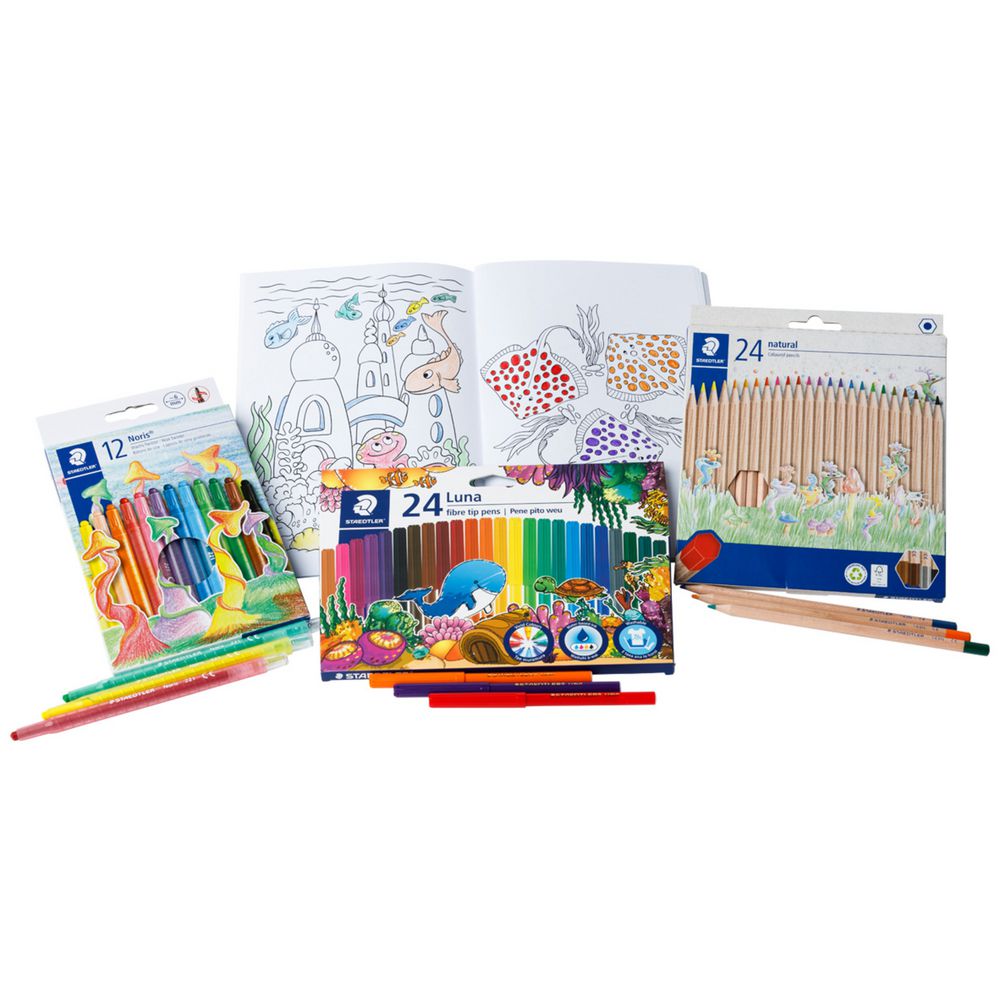 Staedtler Noris Large Colouring Set Underwater Adventures