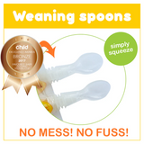Sinchies Screw On Weaning Spoons (2 Pack)