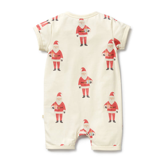 Ho Ho Ho Organic Boyleg Zipsuit
