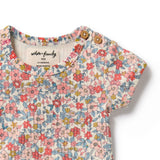 Summer Bloom Organic Bodysuit