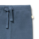 Twilight Blue Organic Rib Legging