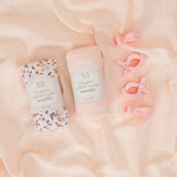 2 Muslins & 4 Pram Peg Box Set - Floral Bouquet