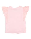 Pink Broderie Tee