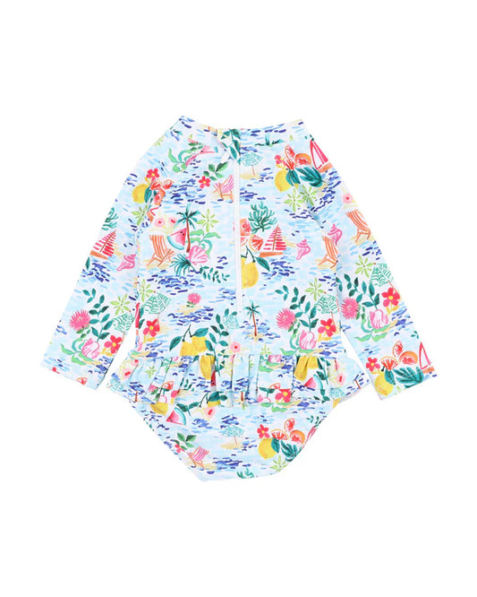 Addison Long Sleeve Sunsuit