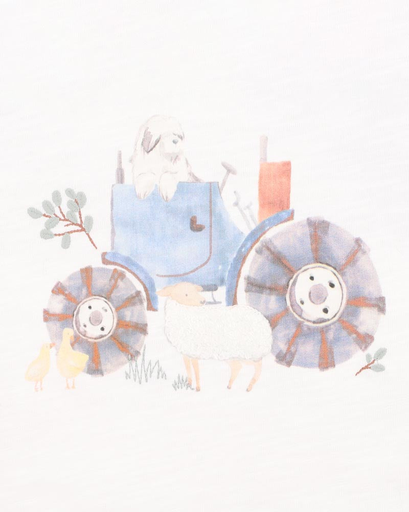 CLAYTON Farm Scene SS Romper