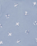 HARLAN Embroidered SS Polo Romper