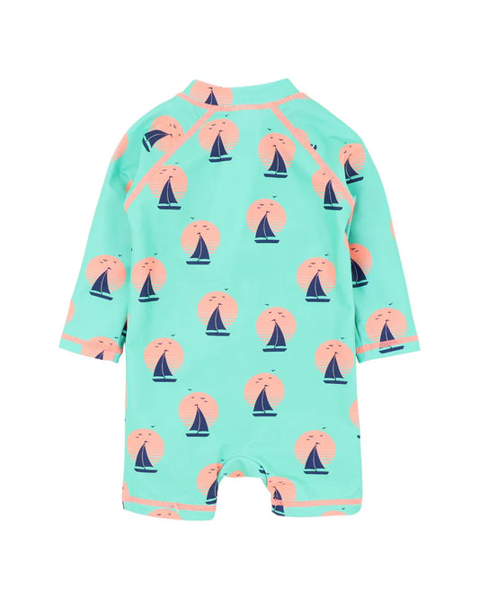 JARVIS Green Long Sleeve Rash Suit