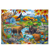 Wildlife Gathering Puzzle 150 piece