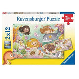 Fairies and Mermaids Puzzle 2x12pc