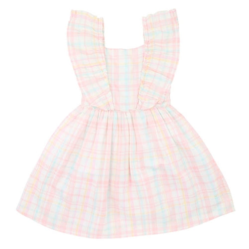 MADELYN Check Dress