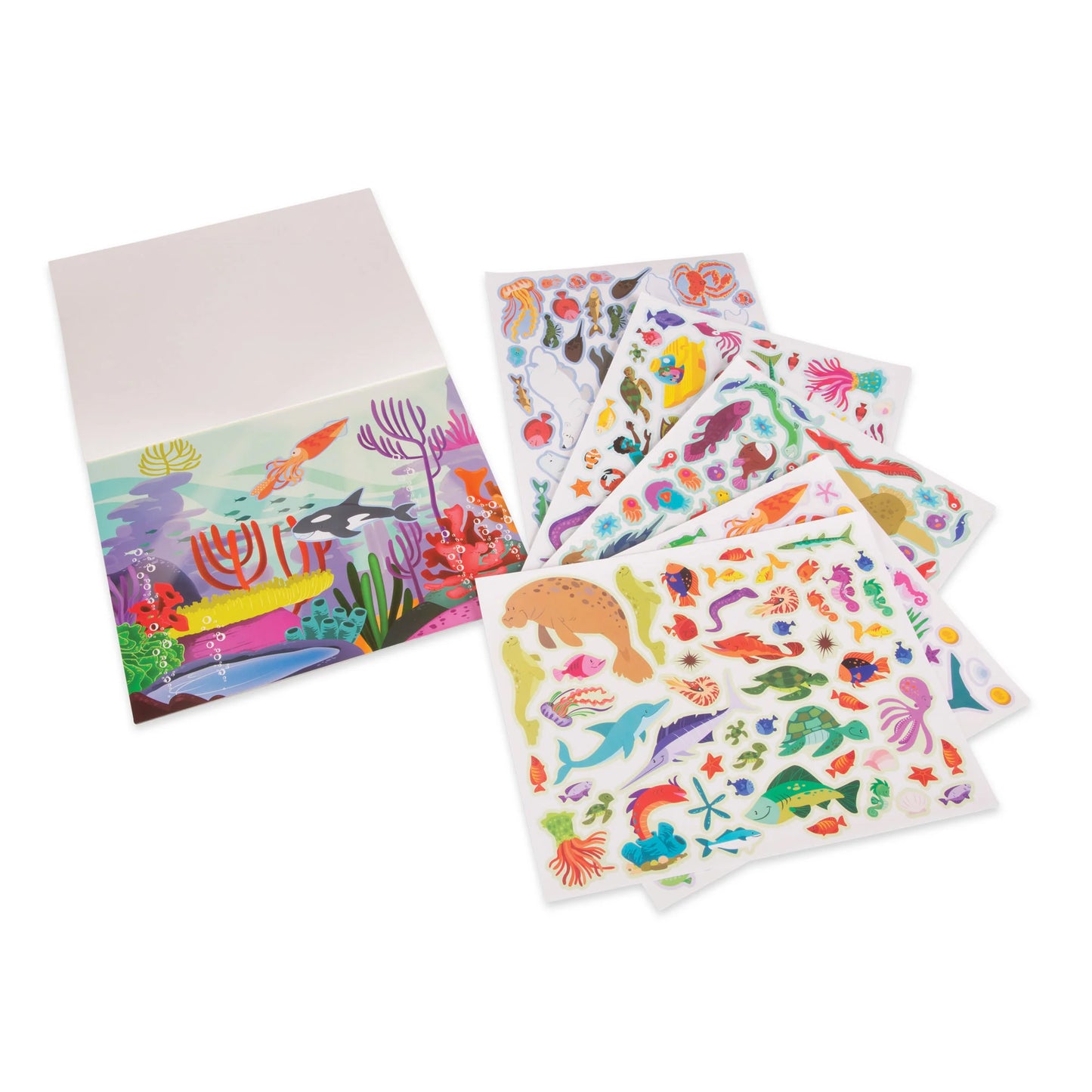Reusable Sticker Pad – Under the Sea.