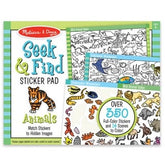 Seek & Find Sticker Pad- Animals