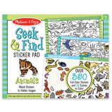 Seek & Find Sticker Pad- Animals