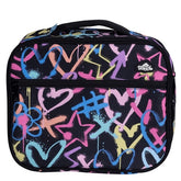Big Cooler Lunch Bag - Hearts and Crosses
