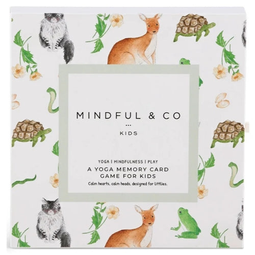 Yoga Memory card game for Kids