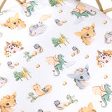 Dragon Organic Bassinet Sheet / Change Pad Cover