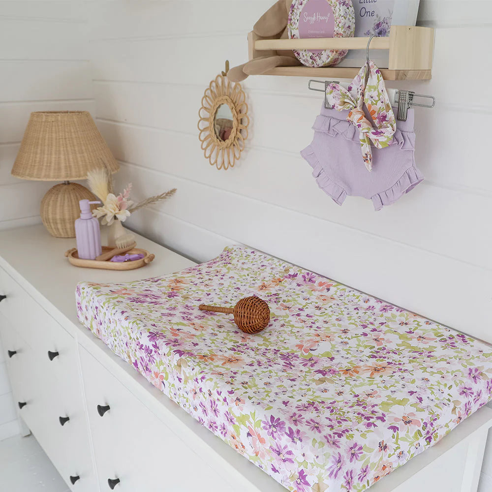 Isla Organic Bassinet Sheet / Change Pad Cover