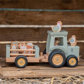 Little Farm Tractor With Trailer