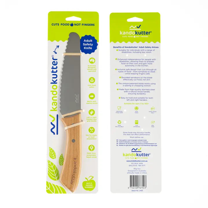 KandoKutter wooden adults knife