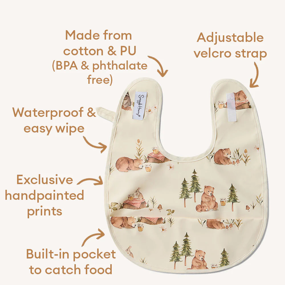 Bears Snuggle Bib
